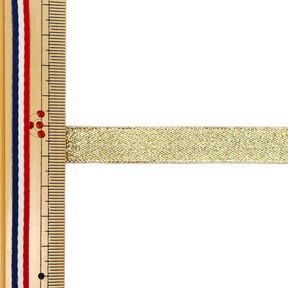 [數量5起] 絲帶 ``大金屬絲帶 12mm 1st color” TOKYO RIBBON 東京絲帶