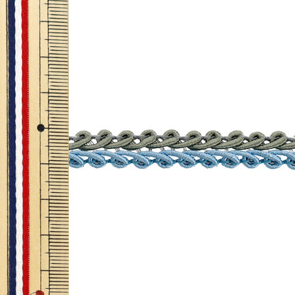 [數量從5個]手工藝品飾邊 “ Decole Spillare II寬度約11mm顏色6 51814" 東京絲帶東京絲帶