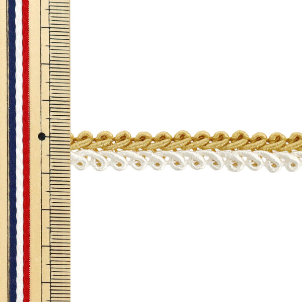 [數量從5個]手工藝品飾邊 “ Decole Spillare II寬度約11mm顏色17 51814" 東京絲帶東京絲帶