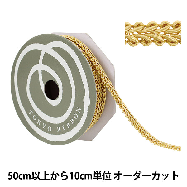 [數量從5個]手工藝品飾邊 “ Decole Spillare III寬度約11mm顏色44 51815" 東京絲帶東京絲帶