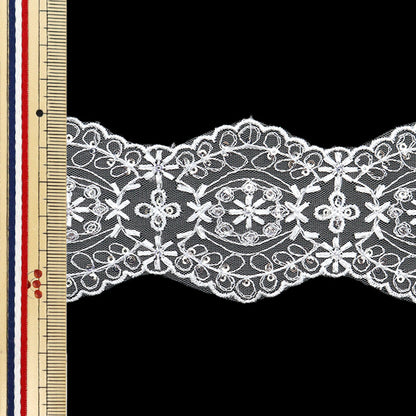 [Quantity starting from 5] HandicraftsTrim "Lace White ISY-6-24-127"