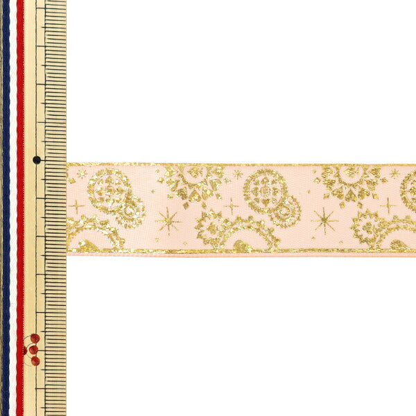 Ribbon "Food stamping"Ribbon 2025 Approx. 25mm wide x 3m long Pink YRC2542-25"