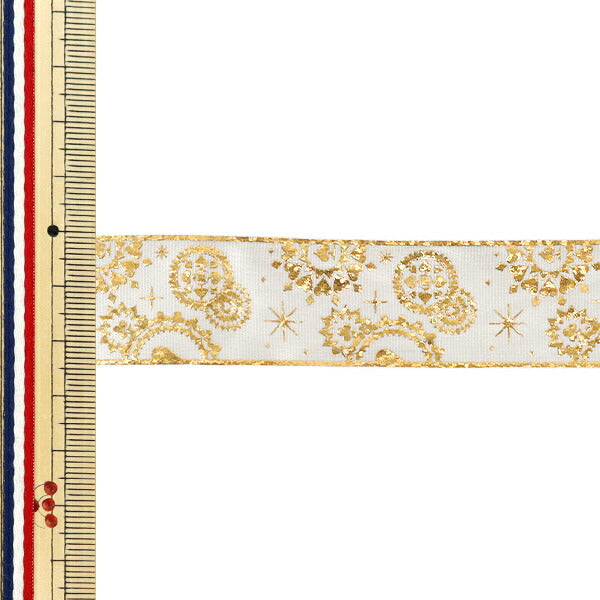 Ribbon "Food stamping"Ribbon 2025 Approx. 25mm wide x 3m long Gray YRC2542-25"