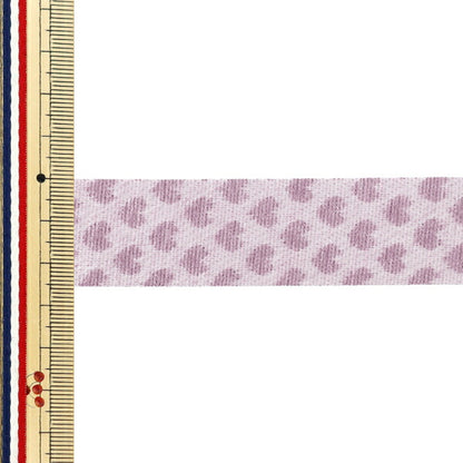 絲帶 “反向絲帶 心形2025约宽25mm×长2m薰衣草YRC2535-25"