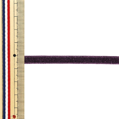 【数量5起】 絲帶 金属单面天鹅绒絲帶 约6mm宽88号色UR-3500"