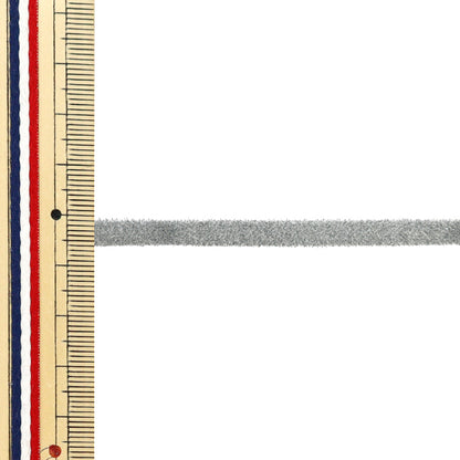 【数量5起】 絲帶 金属单面天鹅绒絲帶 约6mm宽0号色UR-3500"