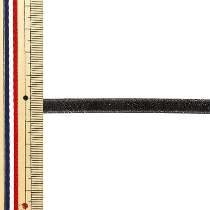 【数量5起】 絲帶 金属单面天鹅绒絲帶 4号色UR-3500宽约6mm"