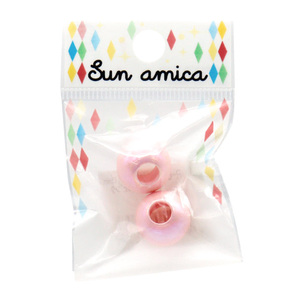Craft parts "Aurora loop end approx. 15mm pastel pink SOR-02"