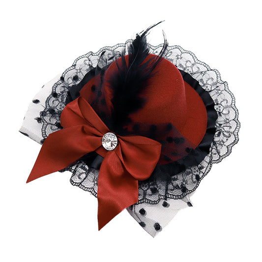 配件“红色和迷你帽子broach MH2401"