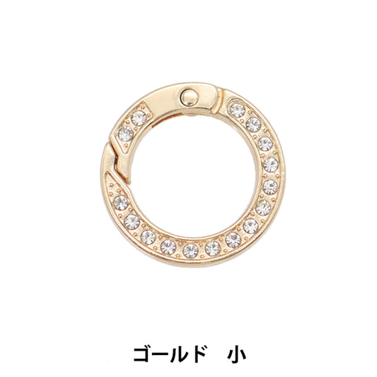 手工艺硬件“闪闪发光的石头登山扣金NR-10" KIYOHARA