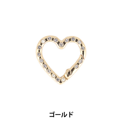手工业硬件“闪闪发光的石头登山扣金金NR-14" KIYOHARA