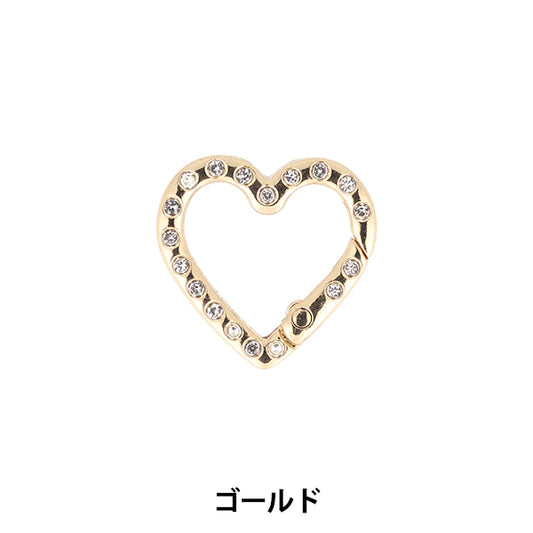 手工业硬件“闪闪发光的石头登山扣金金NR-14" KIYOHARA