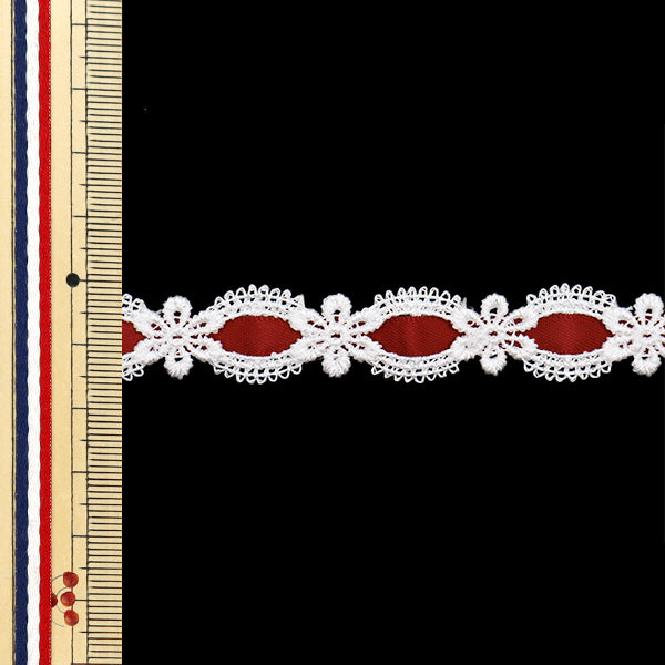 [Quantity starting from 5] Chemical Race ``ChemicalRibbonLace Approx. 1.5cm wide Wine FR2405"