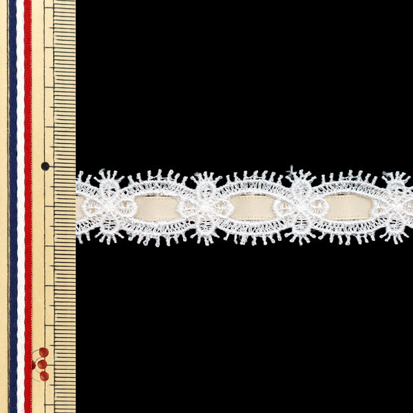 [Quantity starting from 5] Chemical Race ``ChemicalRibbonLace Approx. 2cm wide Ivory FR2406"