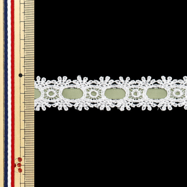 [Quantity starting from 5] Chemical Race ``ChemicalRibbonLace Approx. 2cm wide Glass Green FR2407"