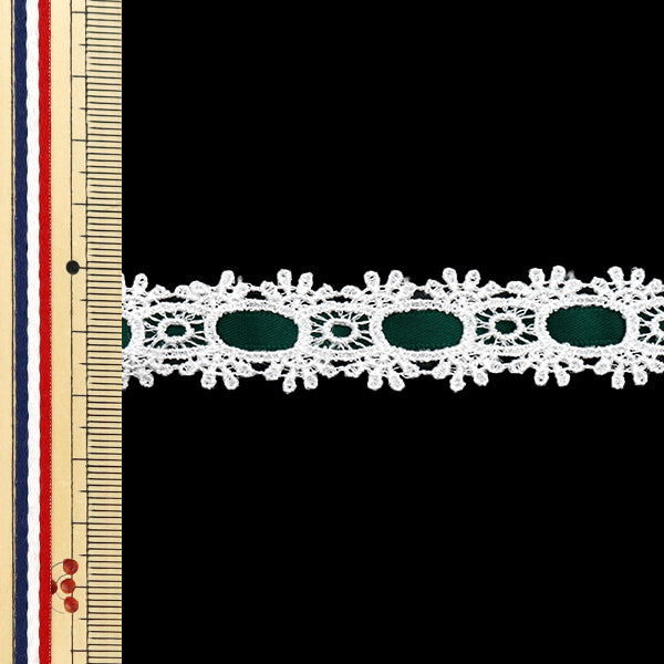 [Quantity starting from 5] Chemical Race ``ChemicalRibbonLace Approx. 2cm wide Green FR2407"