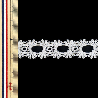 [Quantity starting from 5] Chemical Race ``ChemicalRibbonLace Approx. 2cm wide Black FR2407"