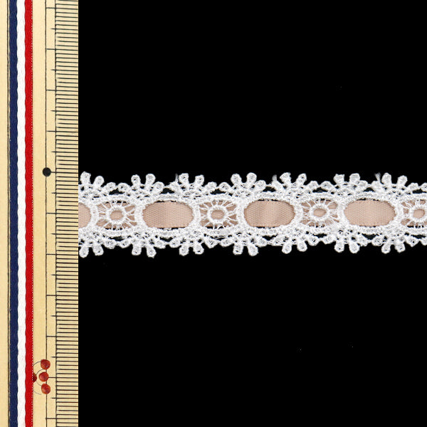 [Quantity starting from 5] Chemical Race ``ChemicalRibbonLace Approx. 2cm wide Charcoal FR2407"