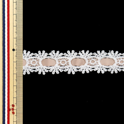 [Quantity starting from 5] Chemical Race ``ChemicalRibbonLace Approx. 2cm wide Charcoal FR2407"