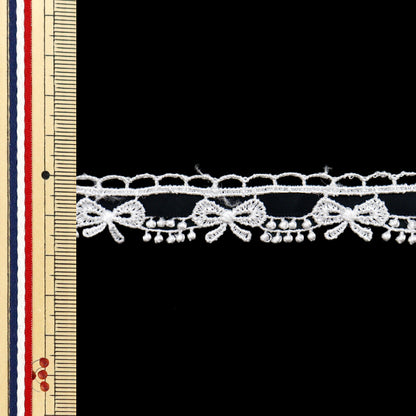 [Quantity starting from 5] Chemical Race ``ChemicalRibbonLace Approx. 1.5cm wide Black FR2408"