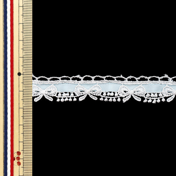 [Quantity starting from 5] Chemical Race ``ChemicalRibbonLace Approx. 1.5cm wide Light blue FR2408"