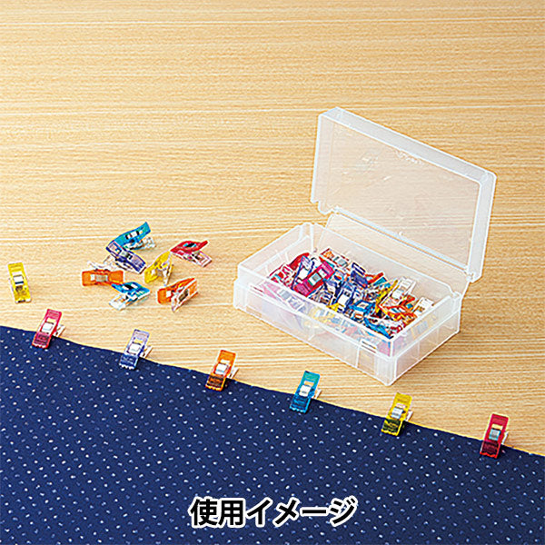 Clip "Temporary Clips, 50 pieces, 5-color set, 22-740" Clover