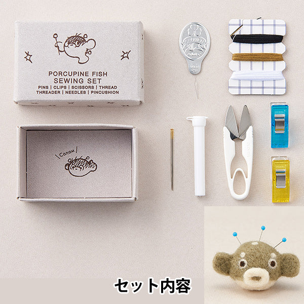 ソーイングセット缝纫局《ソーイングセット二齿鲀科23021" Clover