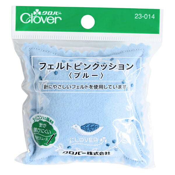 Pin cushion "Felt Pincushion Light Blue 23-014" Clover