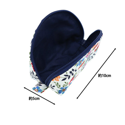 Accessory holder "Liberty Fabrics Pouch Shell Type P2-3637071BE" 【YuzawayaLimited product]