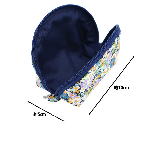 Small item holder "Liberty Fabrics Pouch Shell Type P2-36300125BE" 【YuzawayaLimited product]
