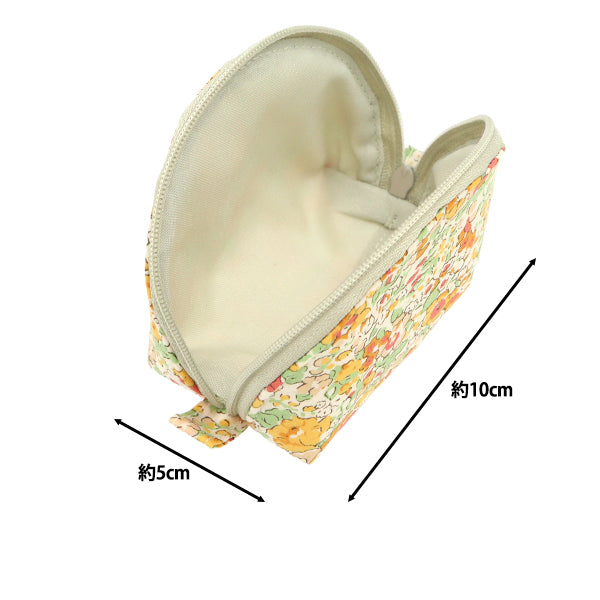 Accessory holder "Liberty Fabrics Pouch Shell Type P2-3332022TE" 【YuzawayaLimited product]