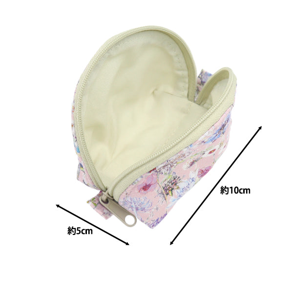 Small item holder "Liberty Fabrics Pouch Shell Type P2-3634251ZE" 【YuzawayaLimited product]