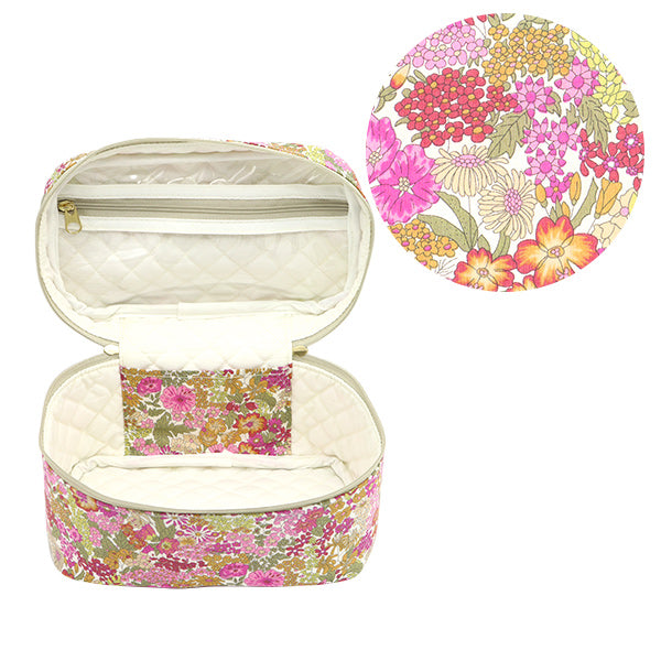 Storage case "Liberty Fabrics Vanity Box Oval Large VA5-3631165JE" 【YuzawayaLimited product]