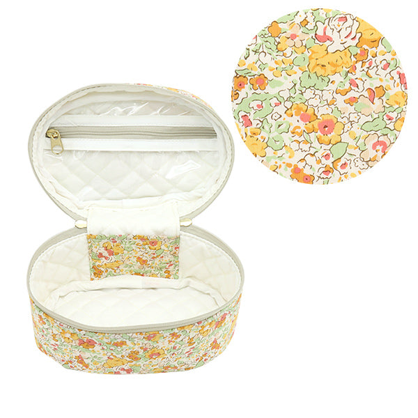 Storage case "Liberty Fabrics Vanity Box Oval Small VA6-3332022TE" 【YuzawayaLimited product]