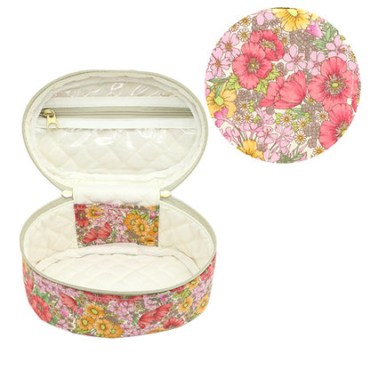 Storage case "Liberty Fabrics Vanity Box Oval Small VA6-DC10480WE" 【YuzawayaLimited product]