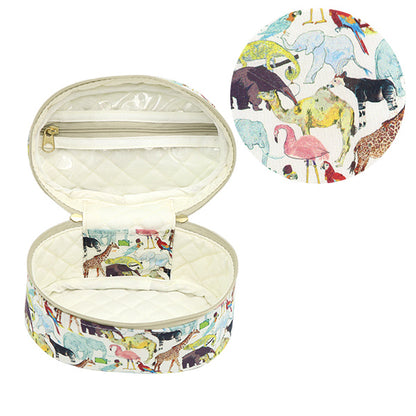 Storage case "Liberty Fabrics Vanity Box Oval Small VA6-3634160YE" 【YuzawayaLimited product]