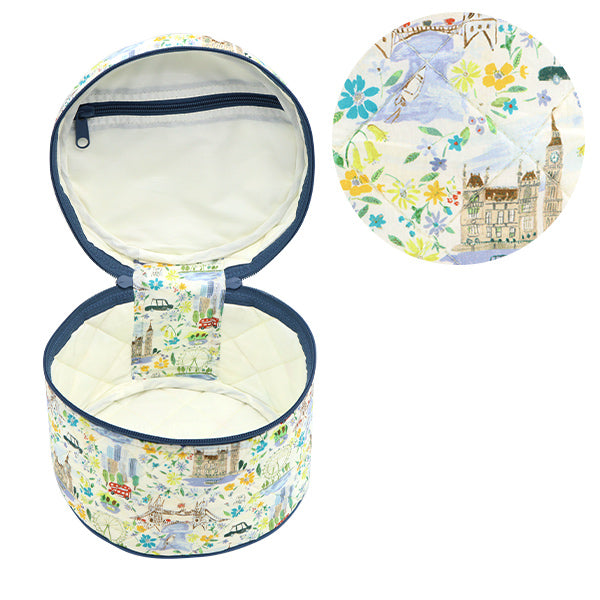 Storage case "Liberty Fabrics Vanity Box Quilted VA7-363J6801C" 【YuzawayaLimited product]