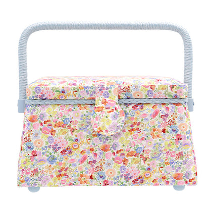 Sewing box "Liberty Fabric Sewing Basket SO2-122222122XE" 【Yuzawayaoriginal】