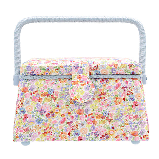 Sewing box "Liberty Fabric Sewing Basket SO2-122222122XE" 【Yuzawayaoriginal】