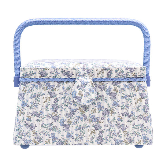 Sewing box "Liberty Fabric Sewing Basket SO2-DC33549YE" 【Yuzawayaoriginal】