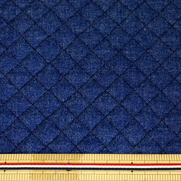 [From quantity 5] Fabric "Denim quilting"