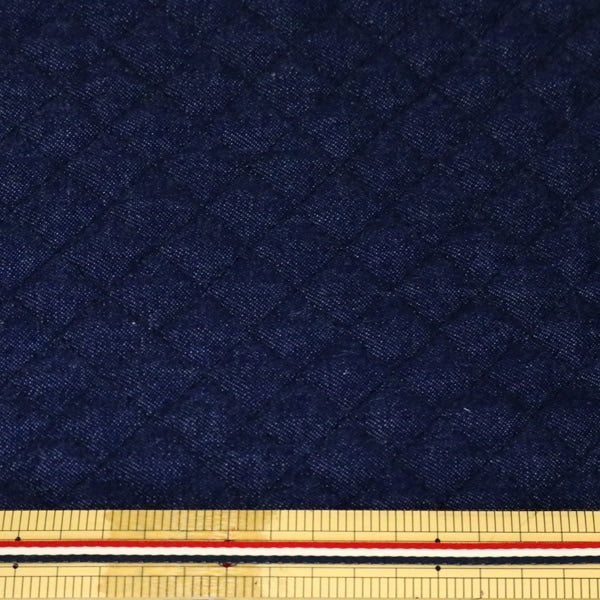 [From quantity 5] Fabric "Denim quilting"