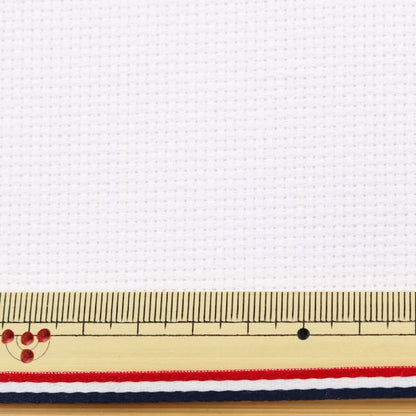 Embroidery Fabric "Gold Standard Aida (Aida) 14 count 55 eyes White (White) GD1436BX-6750" DMC DMSI