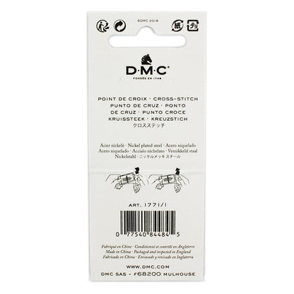 Embroidery needle "Embroidery cross stitch needle size 22" DMC Dewhm Sea