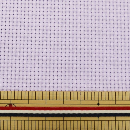 Embroidery Fabric "PuriCut Cloth Java Cross 55 14 Counts 55 Silver Gray 23900-31] LECIEN Lecien COSMO Cosmo