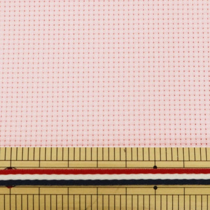 Embroidery Fabric "PuriCut Cloth Java Cross 55 14 Counts 55 Pink 23900-33] LECIEN Lecien COSMO Cosmo