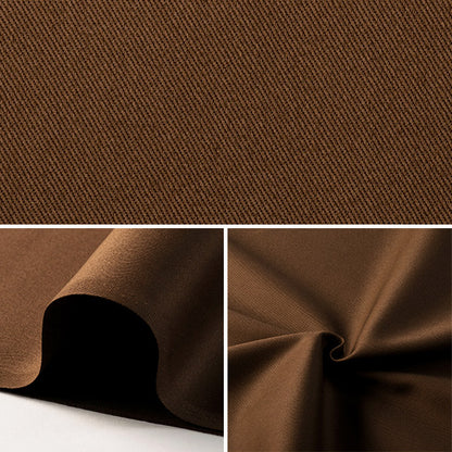 [From quantity 5] Fabric "20 twill marron B17000Z-205"