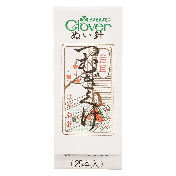 Hand sewing needle "N-gold ear needle Tsumugikake 12-214" Clover