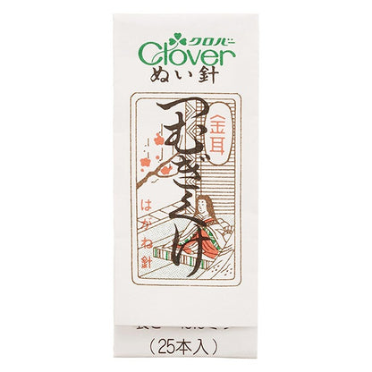 Hand sewing needle "N-gold ear needle Tsumugikake 12-214" Clover