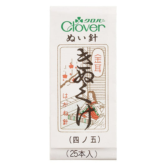 Hand sewing needle "N-gold ear needle Kinukke 12-217" Clover